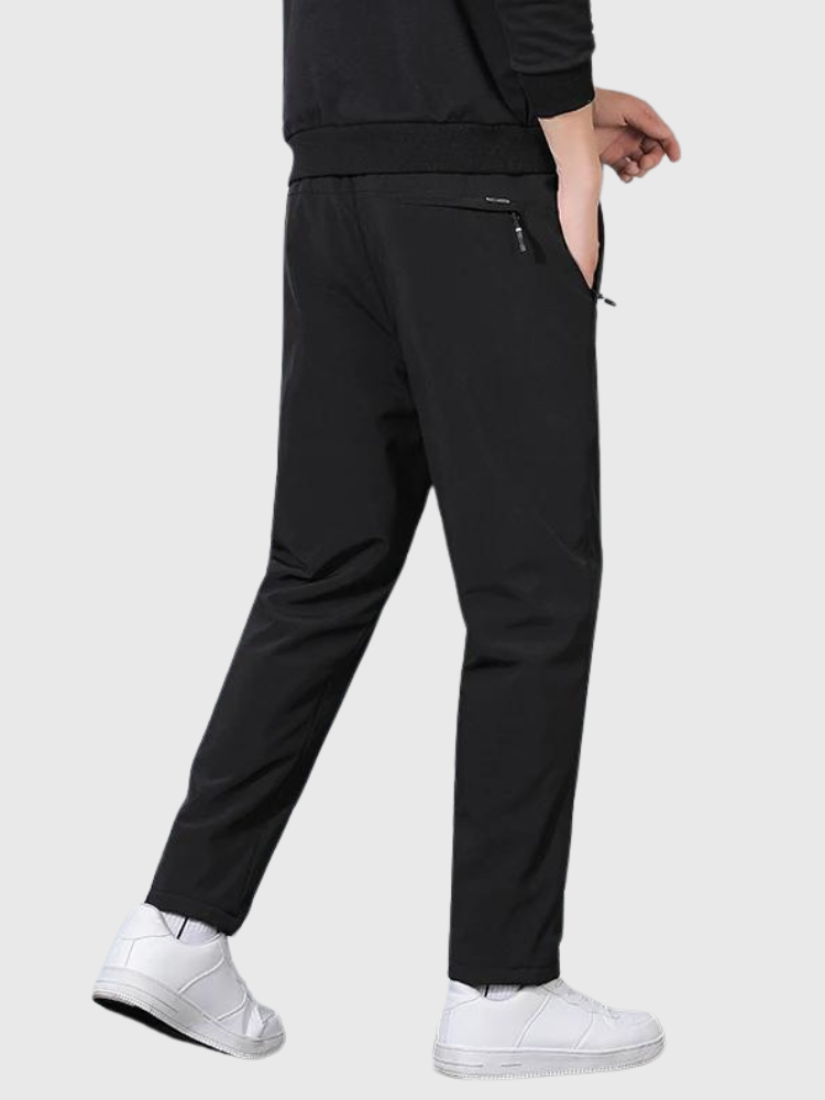 Pantalones negros urbano 'Shinshiro'