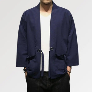 Kimono azul de hombre 'Yuudai'