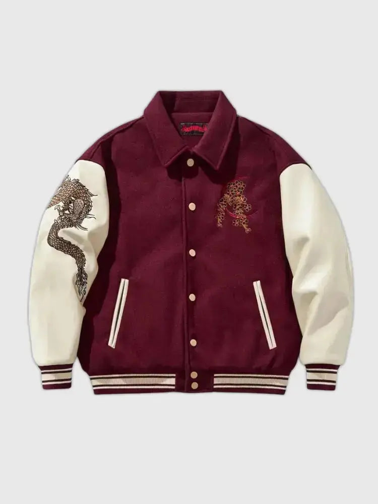 Chaqueta japonesa Sukajan 'Ryu no Kokyu'