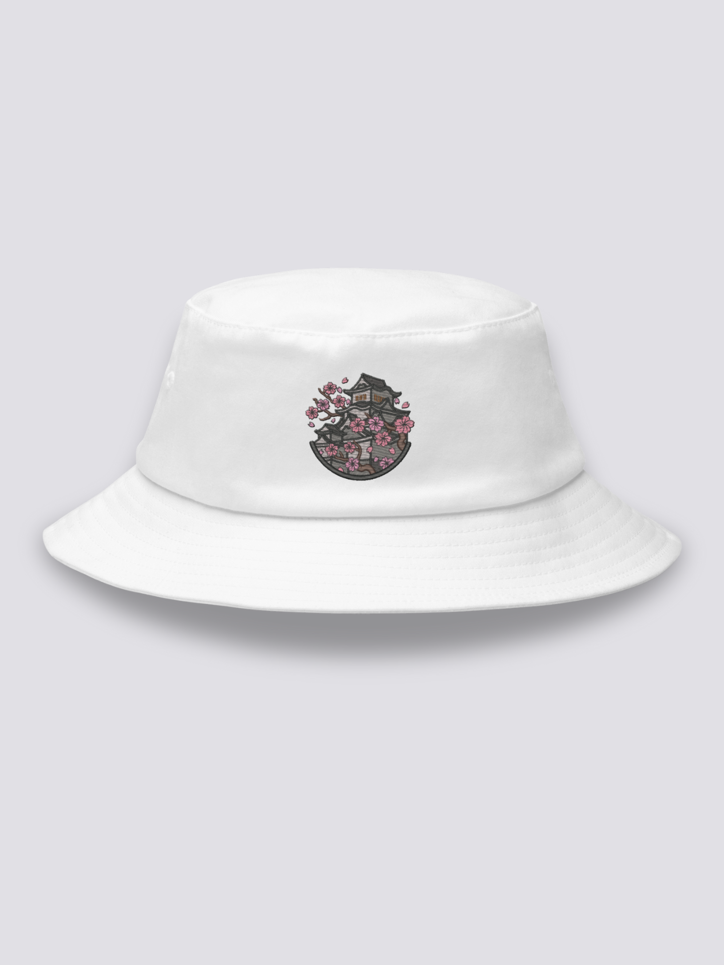 Bucket Hat Castillo Himeji Blanco - Ropa Japonesa