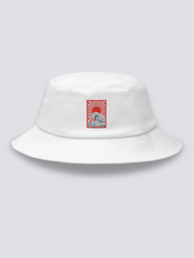 Bucket Hat Hokusai Blanco - Ropa Japonesa