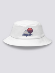Bucket Hat Japonés Béisbol Blanco - Ropa Japonesa