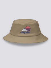Bucket Hat Japonés Béisbol Caqui - Ropa Japonesa