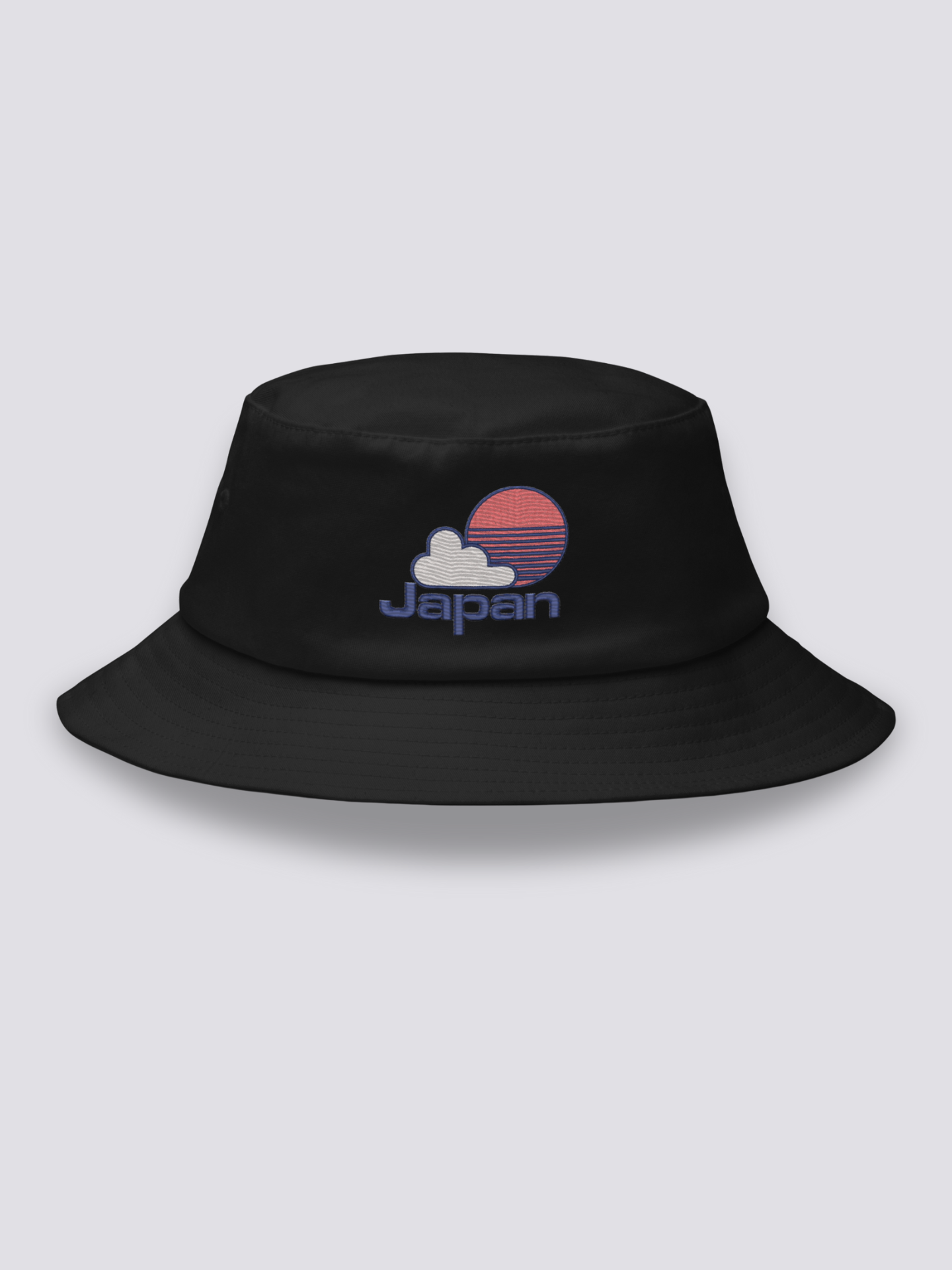 Bucket Hat Japonés Béisbol Negro - Ropa Japonesa