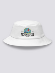 Bucket Hat Japonés Fuji Blanco - Ropa Japonesa