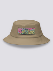 Bucket Hat Japonés Old School Caqui - Ropa Japonesa