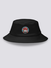 Bucket Hat Japonés Tradicional Negro - Ropa Japonesa