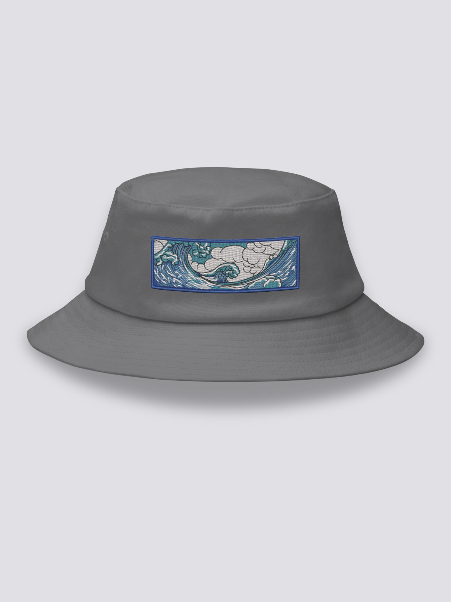Bucket Hat Kanagawa Gris - Ropa Japonesa