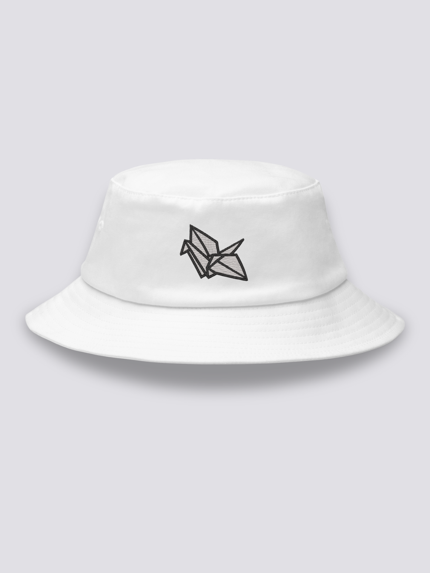 Bucket Hat Origami Blanco - Ropa Japonesa