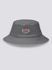 Bucket Hat Zorro Japonés Gris - Ropa Japonesa