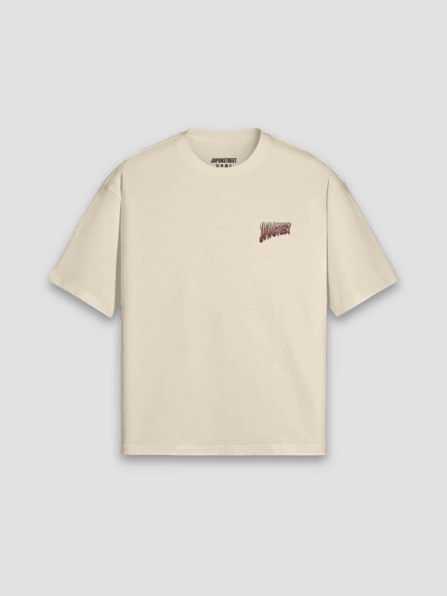 Camiseta arte japonés yokai estampado japonés oversize