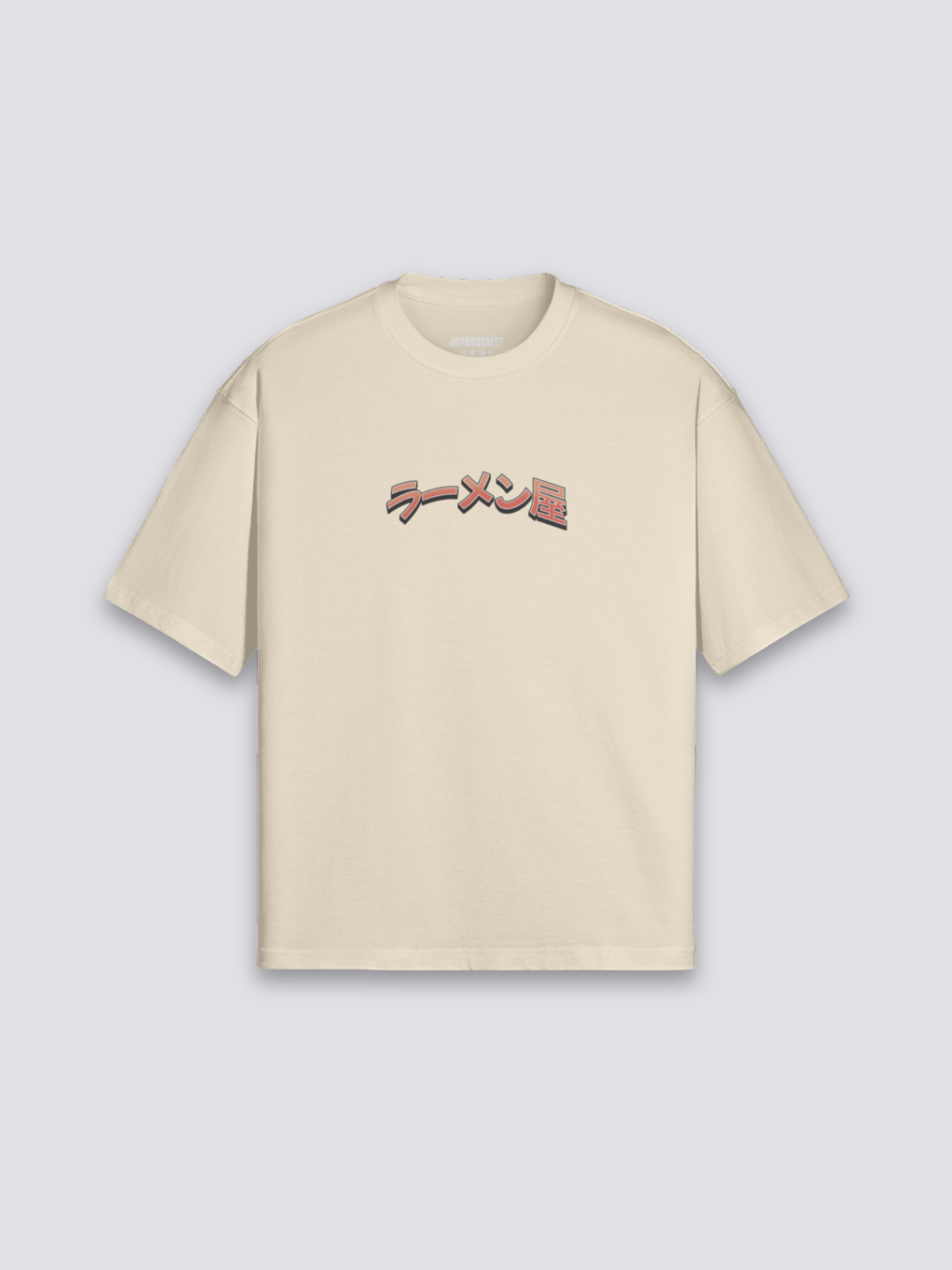 Camiseta astronauta ramen torii estampado japonés oversize