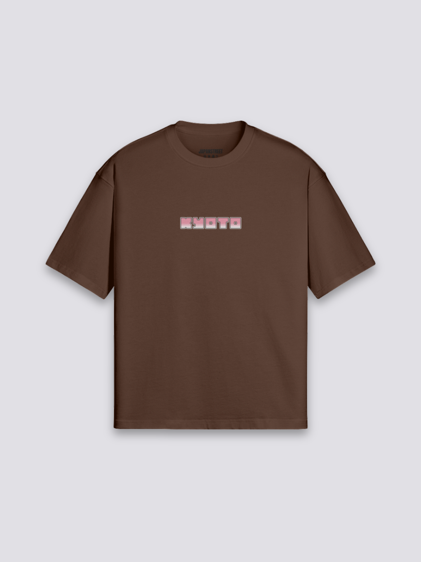 Camiseta Kioto calle de cerezos estampado japonés oversize