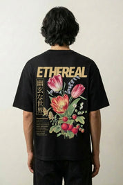 Camiseta de flores japonesas - フラワーズ camiseta japonesa streetwear Ropa Japonesa