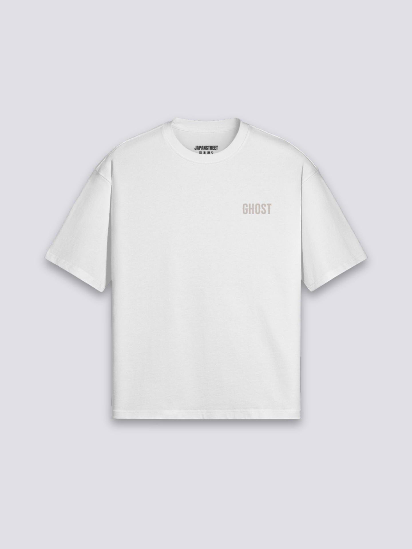 Camiseta estilo japonés samurái cyberpunk estampado japonés oversize