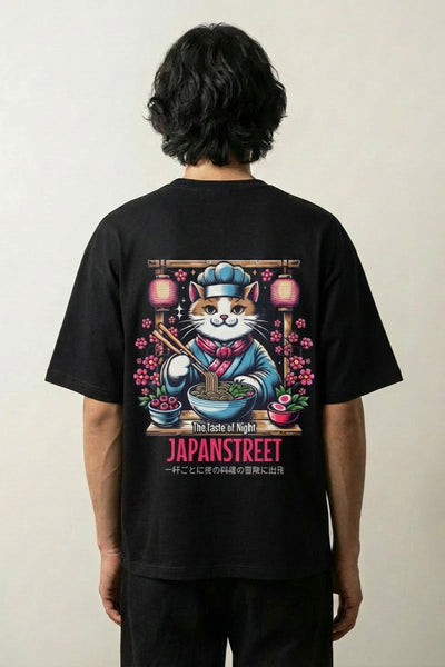 Camiseta Gato Japonés - ねこ