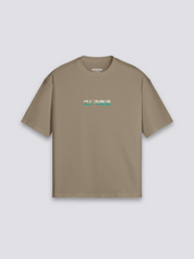 Camiseta monstruo gigante kaijū estampado japonés oversize