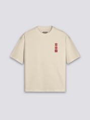 Camiseta japonesa de algodón carpa koi estampado japonés oversize