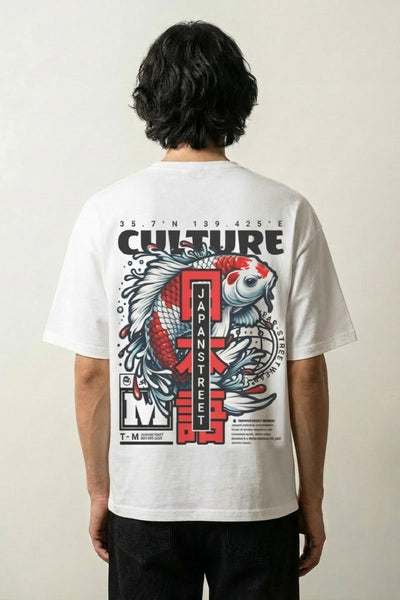Camiseta japonesa de algodón - コットン