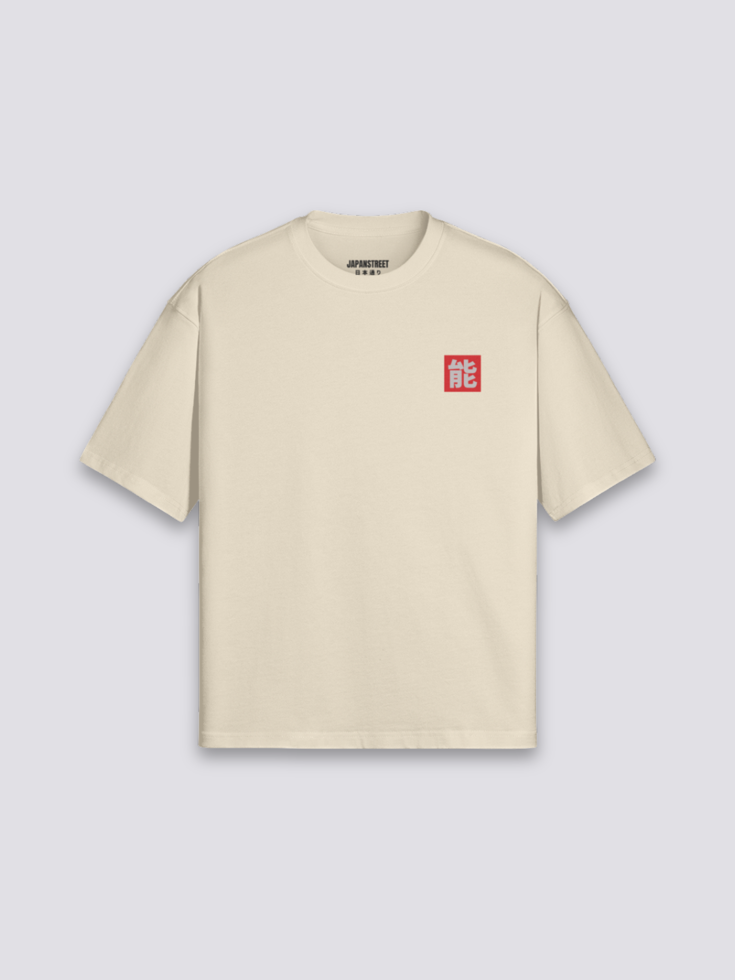 Camiseta diseño japonés hannya estampado japonés oversize