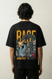 Camiseta japonesa para hombre - アタック camiseta japonesa streetwear Ropa Japonesa