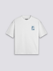 Camiseta Ola de Kanagawa estampado japonés oversize