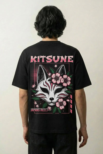 Camiseta Kitsune - キツネ