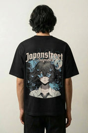 Camiseta mariposa japonesa estampado japonés oversize Ropa Japonesa