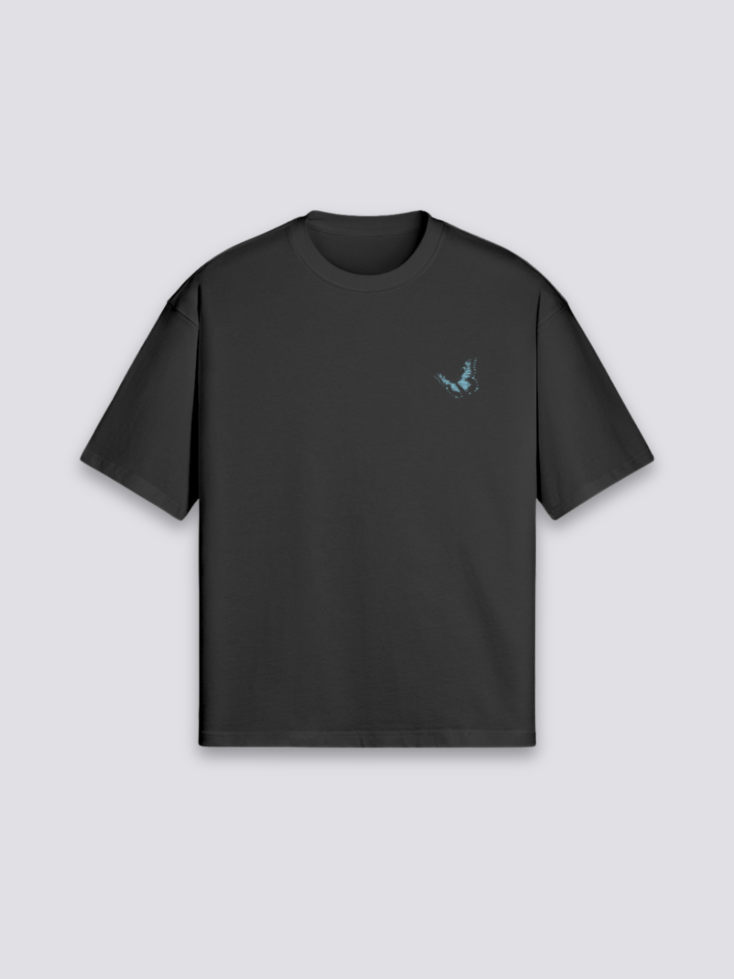 Camiseta mariposa japonesa estampado japonés oversize