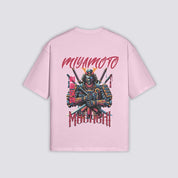 Camiseta Miyamoto Musashi - 二天一流 — Rosa