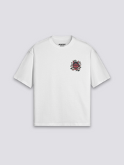 Camiseta Oni máscara hannya estampado japonés oversize