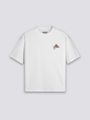 Camiseta retro japonesa rana samurái estampado japonés oversize