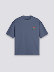 Camiseta retro japonesa rana samurái estampado japonés oversize