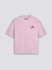 Camiseta retro japonesa rana samurái estampado japonés oversize