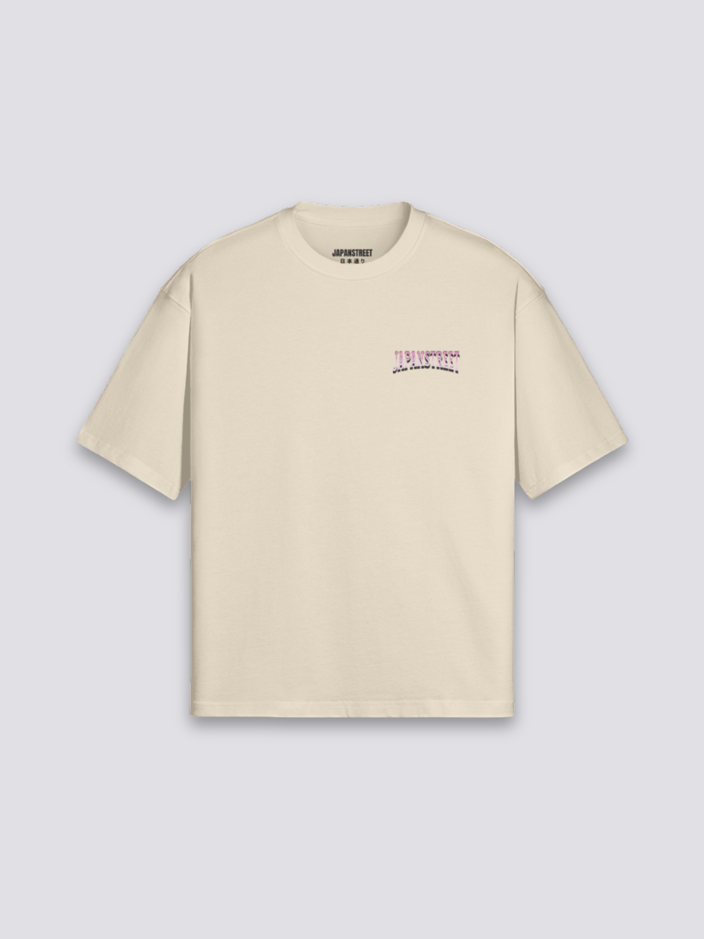 Camiseta Sakura estampado japonés oversize