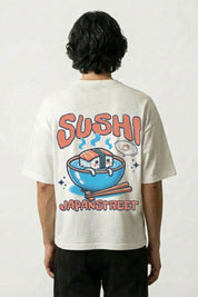 Camiseta Sushi - サーモン寿司 camiseta japonesa streetwear Ropa Japonesa