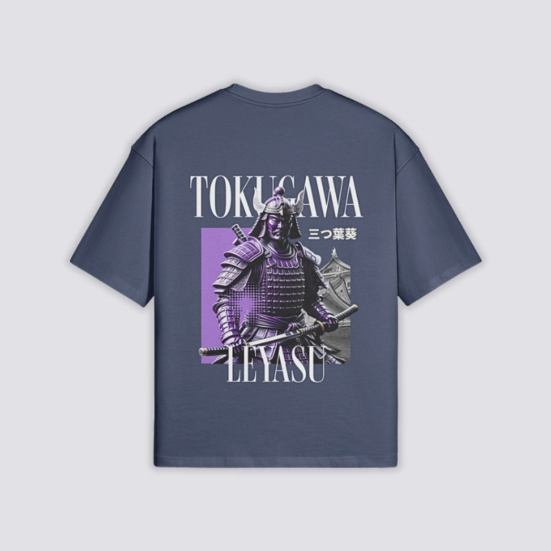 Camiseta Tokugawa Ieyasu - 三つ葉葵 — Pizarra