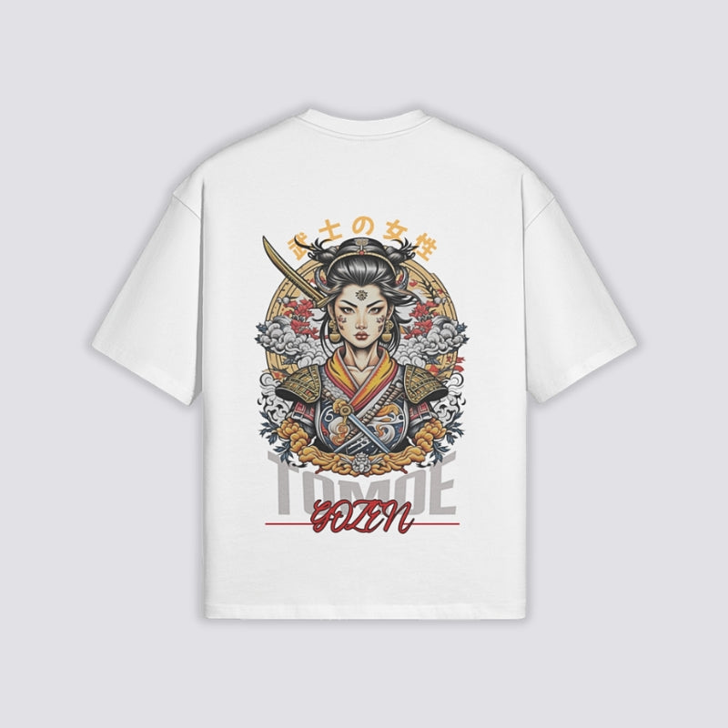 Camiseta Tomoe Gozen - 巴御前 — Blanco