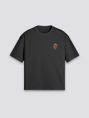 Camiseta Yokai estampado japonés oversize