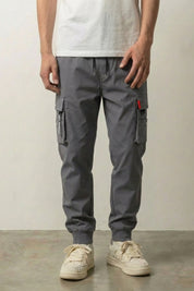 Pantalones Cargo Gris Military Techwear pantalón streetwear urbano japonés Ropa Japonesa