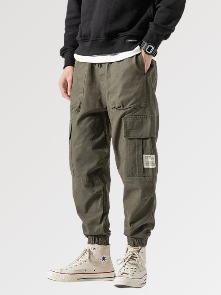Pantalones Cargo Marrón