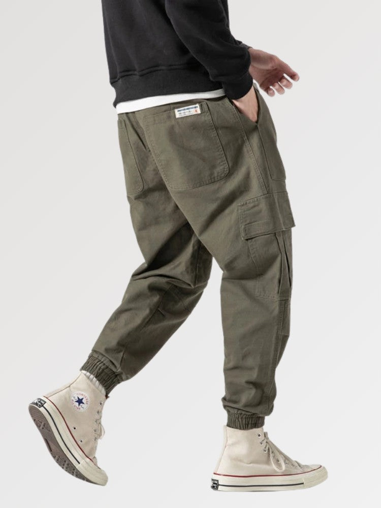 Pantalones Cargo Marrón