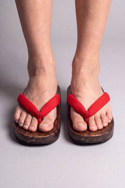 Chanclas japonesas geta, motivo de tira 2