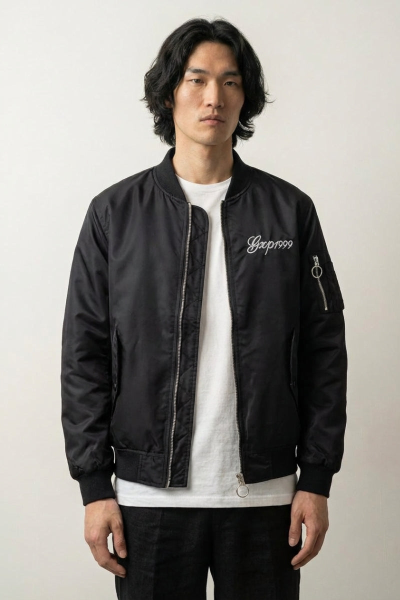 Cazadora japonesa bordada Kori vista trasera bordado poliéster cazadora souvenir sukajan streetwear japonés Ropa Japonesa