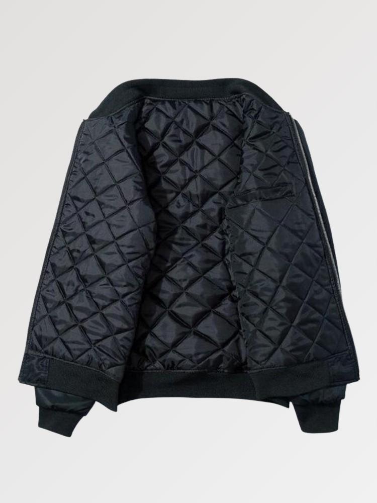 Cazadora japonesa bordada Kori vista trasera bordado poliéster cazadora souvenir sukajan streetwear japonés Ropa Japonesa