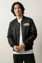 Chaqueta bomber japonesa vintage Samurai vista trasera bordado poliéster cazadora souvenir sukajan streetwear japonés Ropa Japonesa