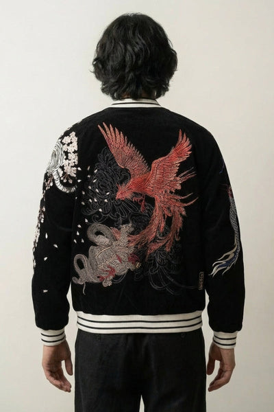 Chaqueta bomber 'Okaryu' de Sukajan