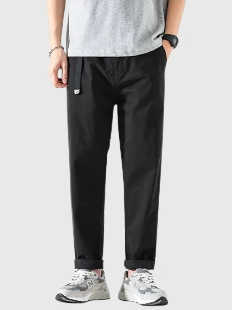 Pantalones anchos chic