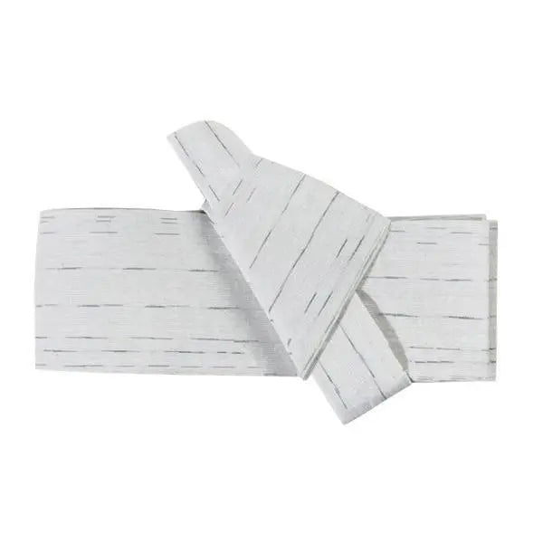Cinturón obi de hombre Sakemi blanco de finas rayas grises kakuobi Ropa Japonesa
