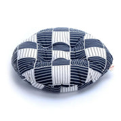 Cojín tradicional japonés Tsumigo zabuton abombado con motivos textiles marino estampados Ropa Japonesa